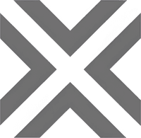 Минималистичный абстрактный логотип компании Промышленные Связи в серых тонах на белом фоне